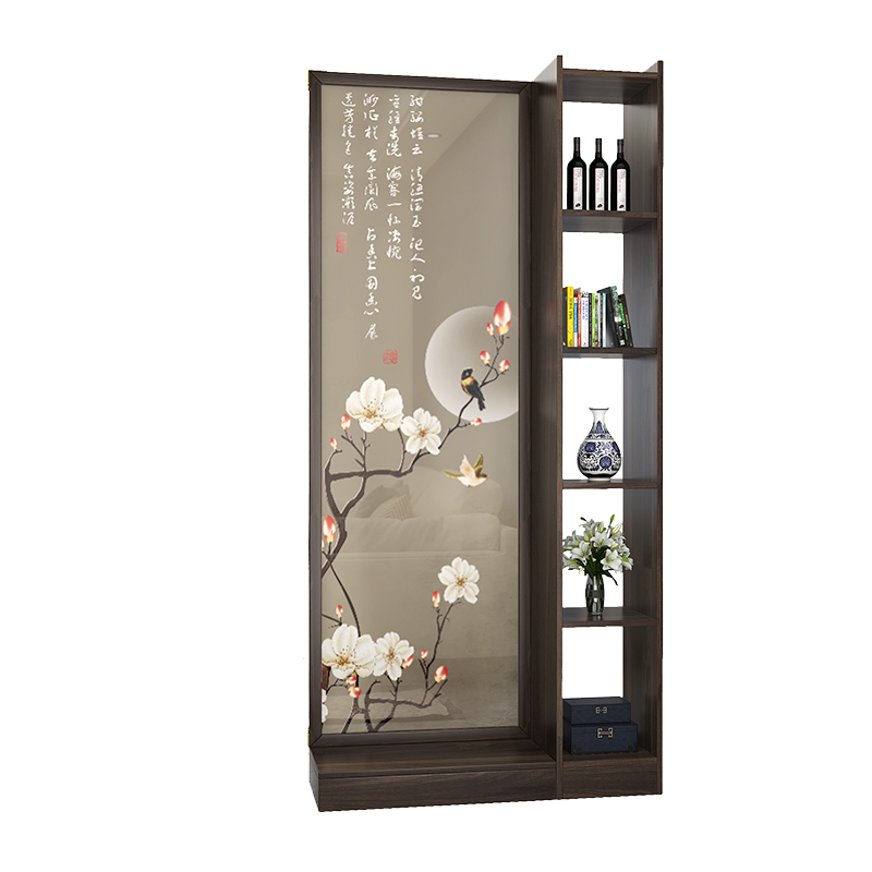 AEY 客厅隔断置物架玄关屏风遮挡 200*140cm