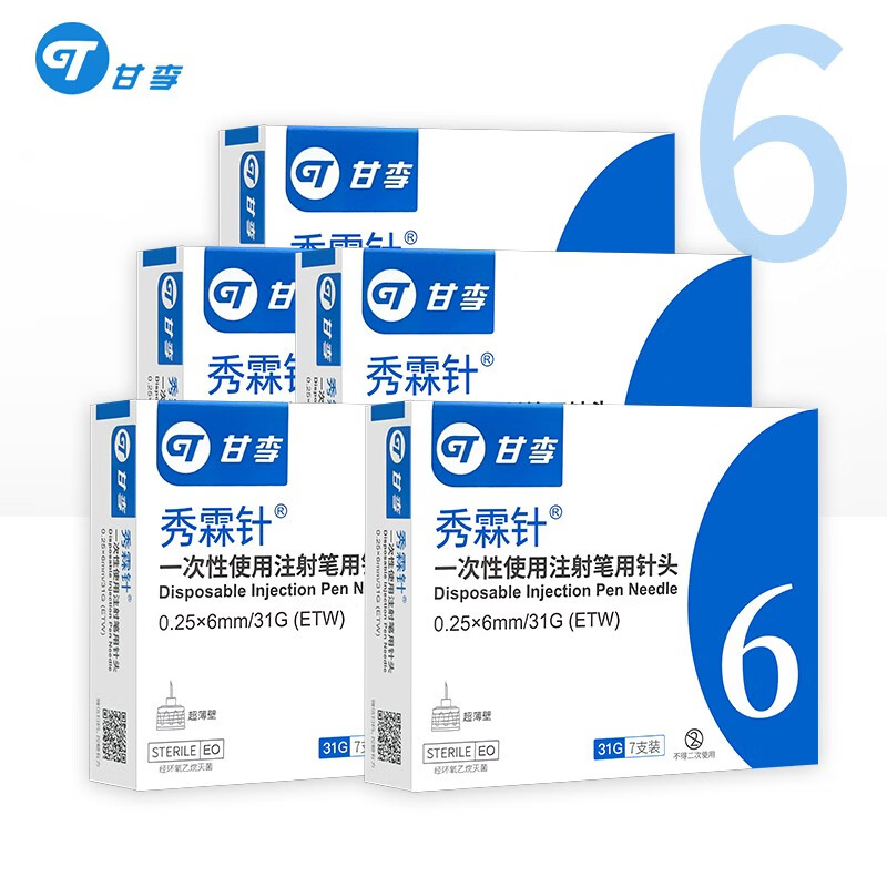 胰岛素注射笔秀霖笔针头诺和笔甘舒霖笔长秀霖优伴笔来得时东宝针通用