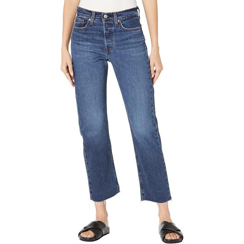 李维斯levis wedgie straight潮流舒适牛仔裤女子修身显瘦直筒裤时尚