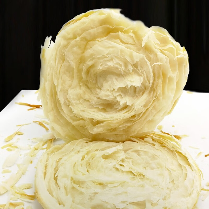 秦圣 老潼关千层饼肉夹馍生饼胚冷冻半成品速冻方便速食早餐家用商用 老潼关千层饼20片/ 含纸袋