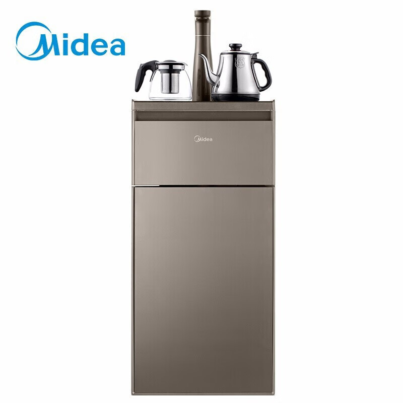 美的Midea YR1625S-X 饮水机 立式茶吧机 家用办公高端智能多功能下置式饮水器 1台