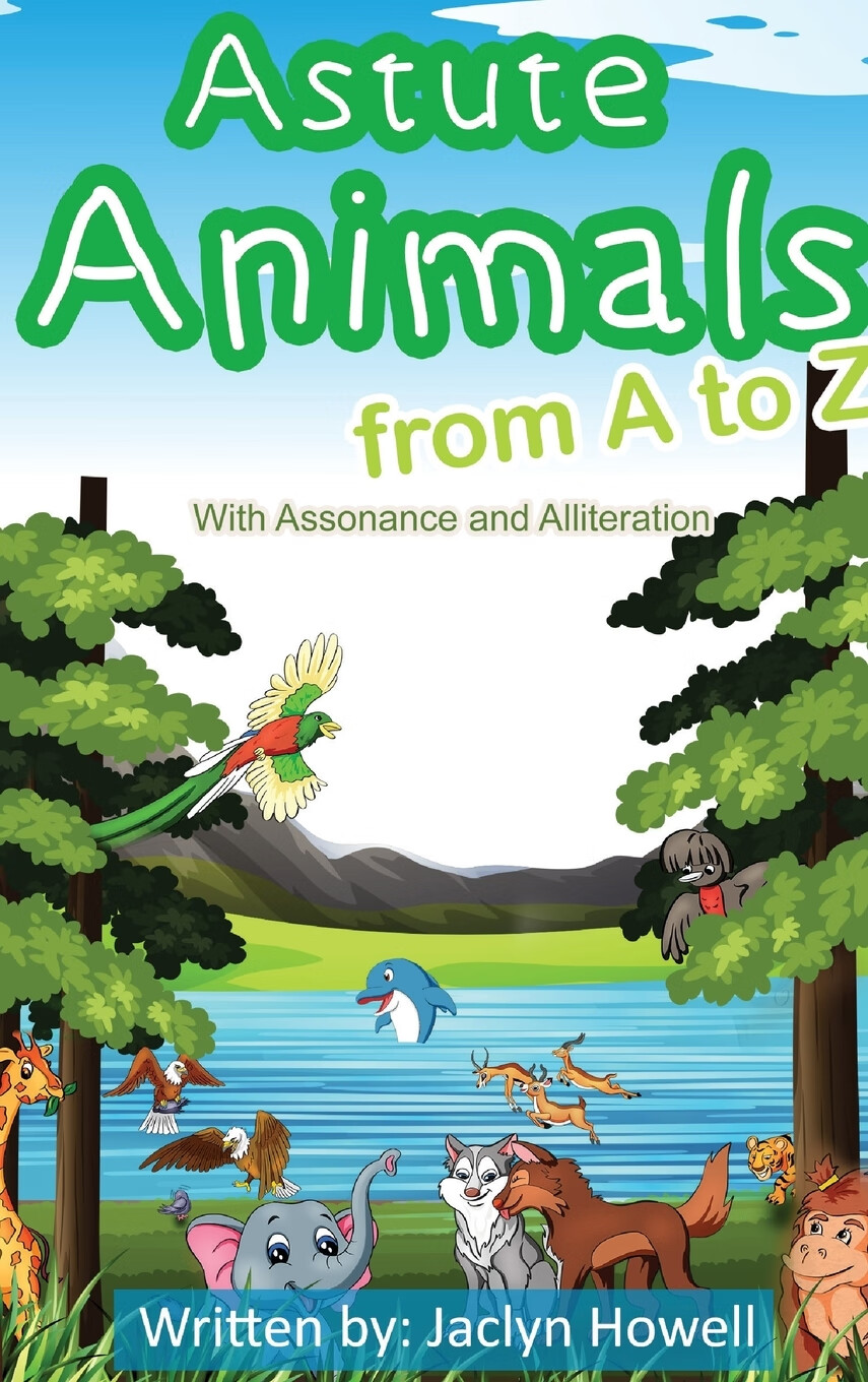【预售 按需印刷】astute animals from a to z with assonance and