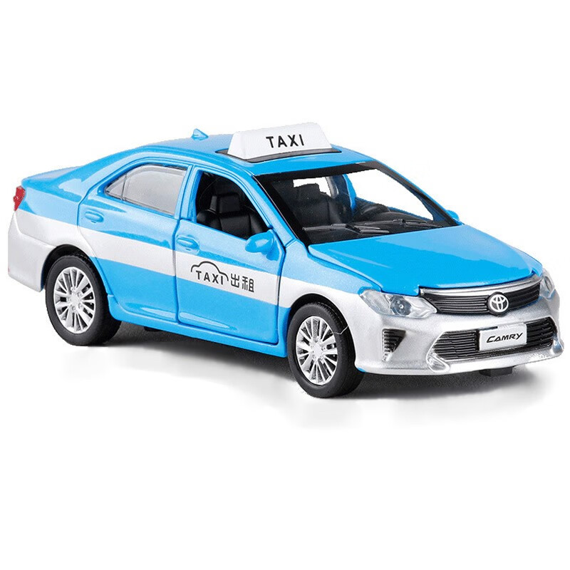 丰田凯美瑞 蓝色 出租车 盒装