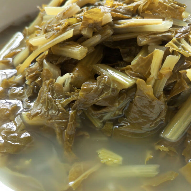 虎钢馋陕西汉中浆水菜宁强油菜浆水农家腌制土酸菜引子袋装现做 (发2