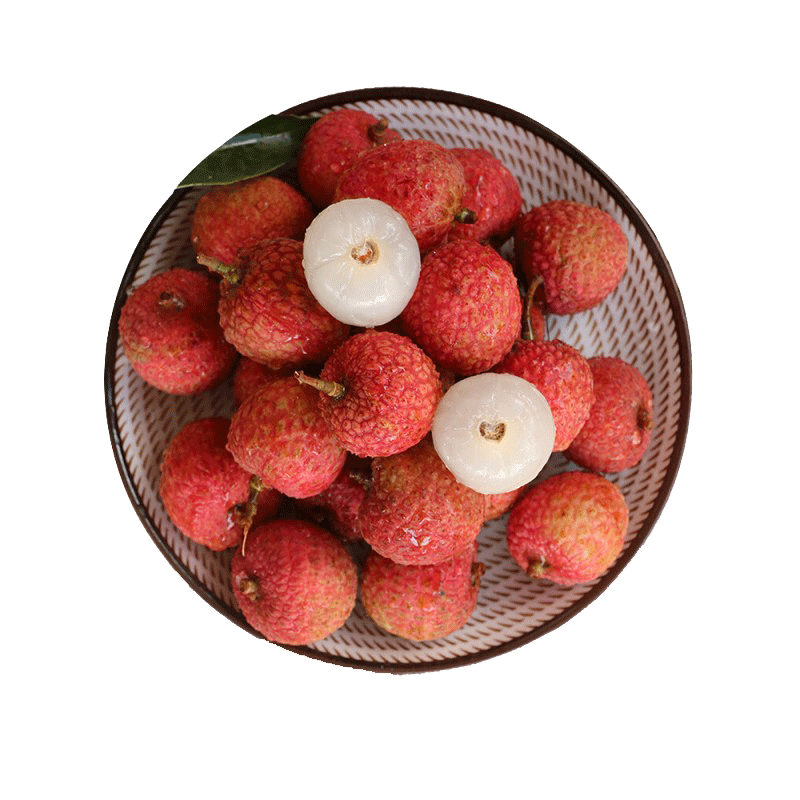 海南白糖罂新鲜荔枝 粒果无枝叶 净重3斤 产地直采