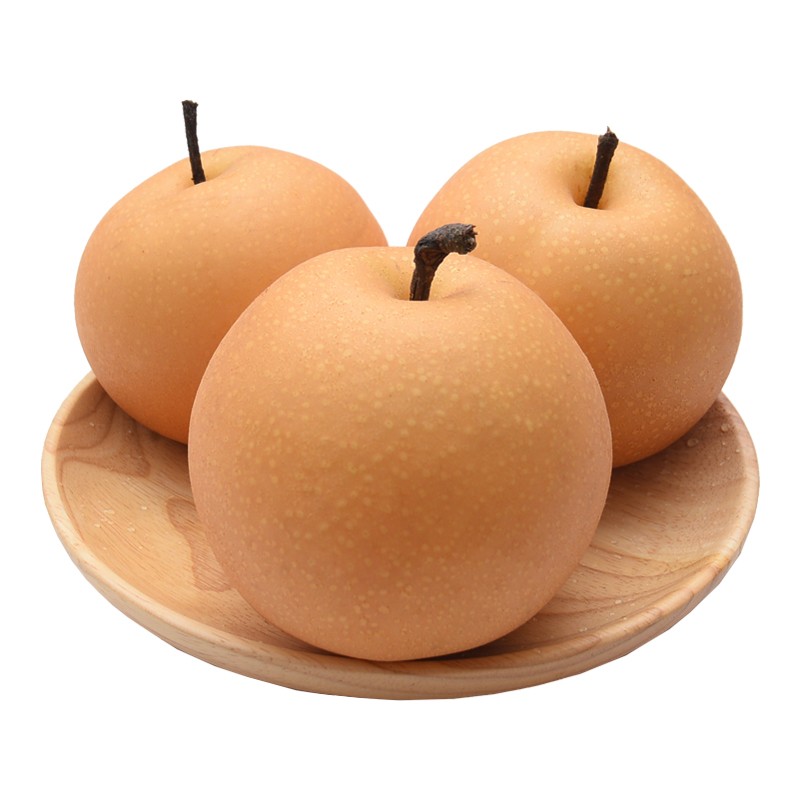 古寨山正宗山东莱阳秋月梨整箱新鲜水果脆甜薄皮超大果农家现摘 净重4.5斤严选装