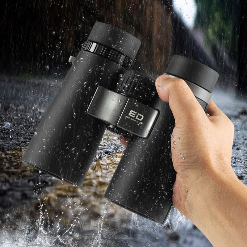 艾斯基乾野平场ED双筒望远镜高倍高清夜视户外便携寻找蜜蜂演唱会专业级 乾野8X50超广角平场ED镜