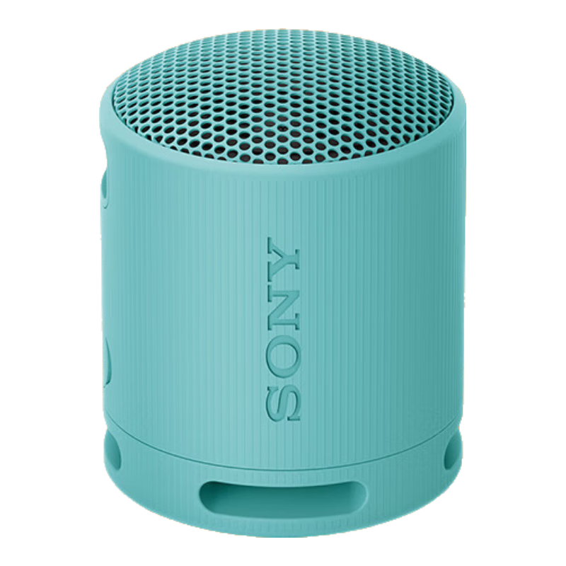 SONY 索尼 无线蓝牙音响SRS-XB100 多色可选 便携紧凑 防尘防水 声音强劲清晰