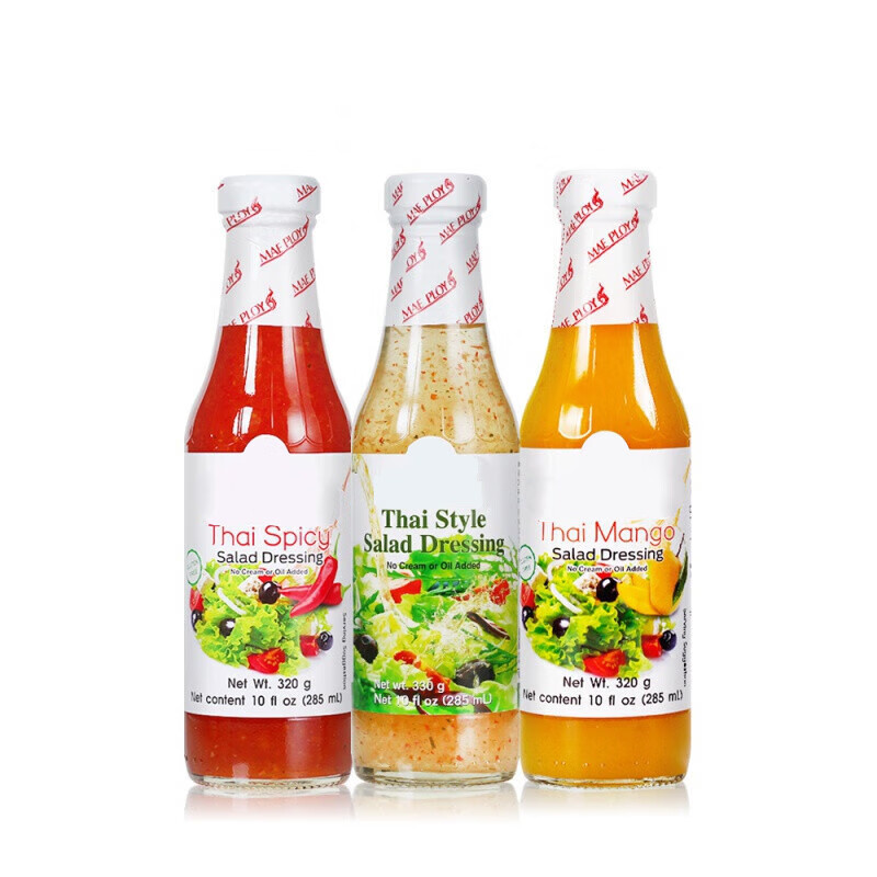 禾澹泰肪脱脂沙拉酱泰式沙拉汁水果蔬菜色拉酱健身 泰式 香辣 芒果