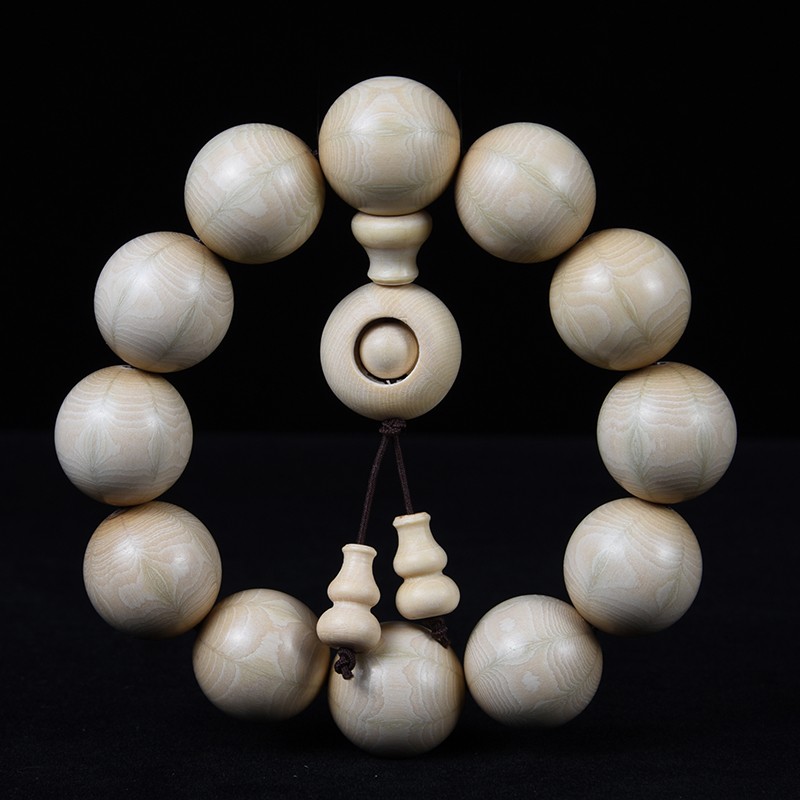 玄同  精品手工打磨六道木手串 六条纹佛珠手串 时来运转款 小孔1.8cm*13颗属于什么档次？