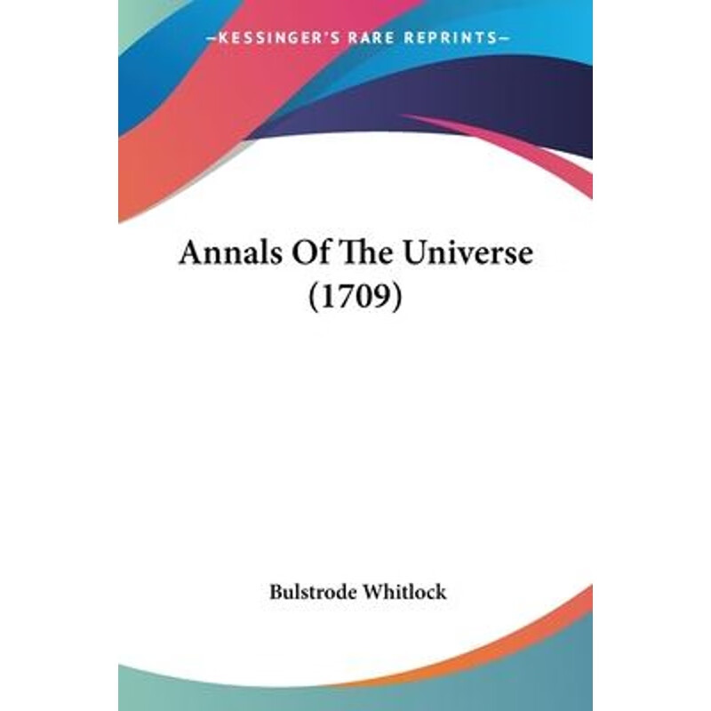 按需印刷 annals of the universe (1709)