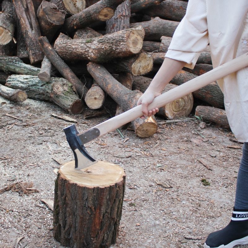 农抓手省之优大号斧头劈柴神器家用农村锻打加重柴树木工户外斧子板斧