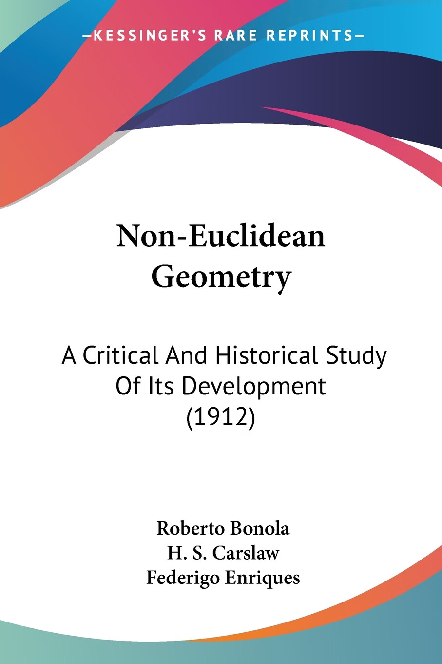 【预售 按需印刷】non-euclidean geometry
