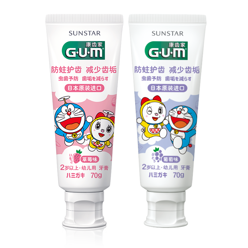 【GUM康齿家】哆啦A梦牙膏：价格走势、销量分析与用户评测|牙膏京东史低