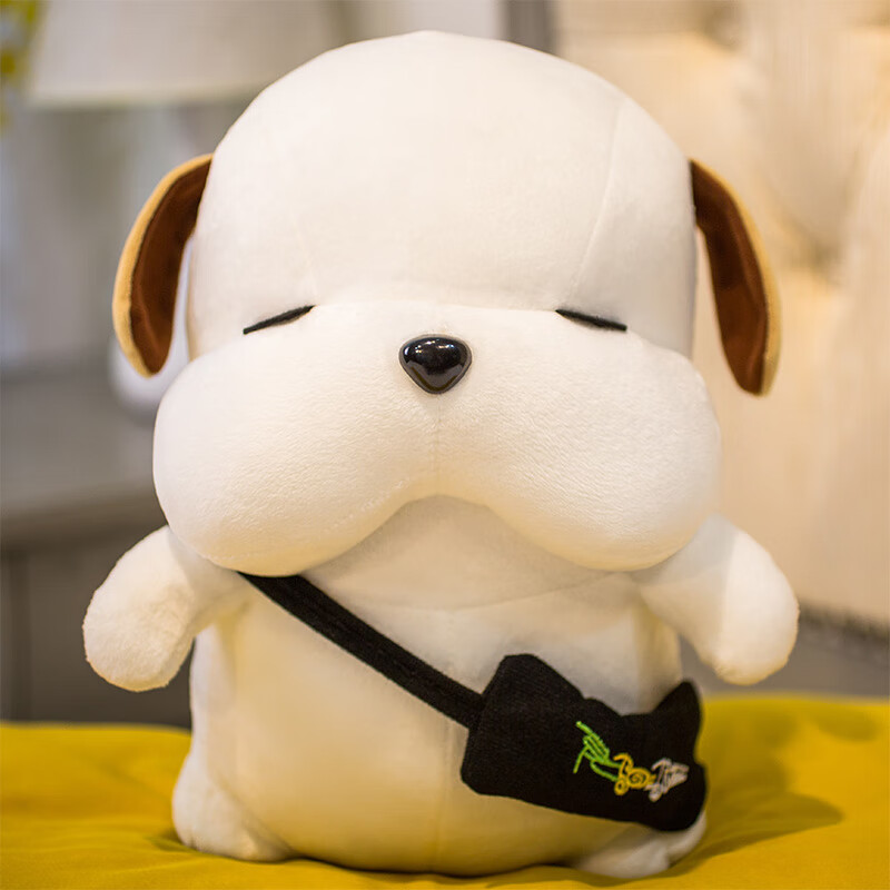 女生女朋友公仔给老婆实用的娃娃录音 彩袋-呆萌狗白35蜡笔小新声音c