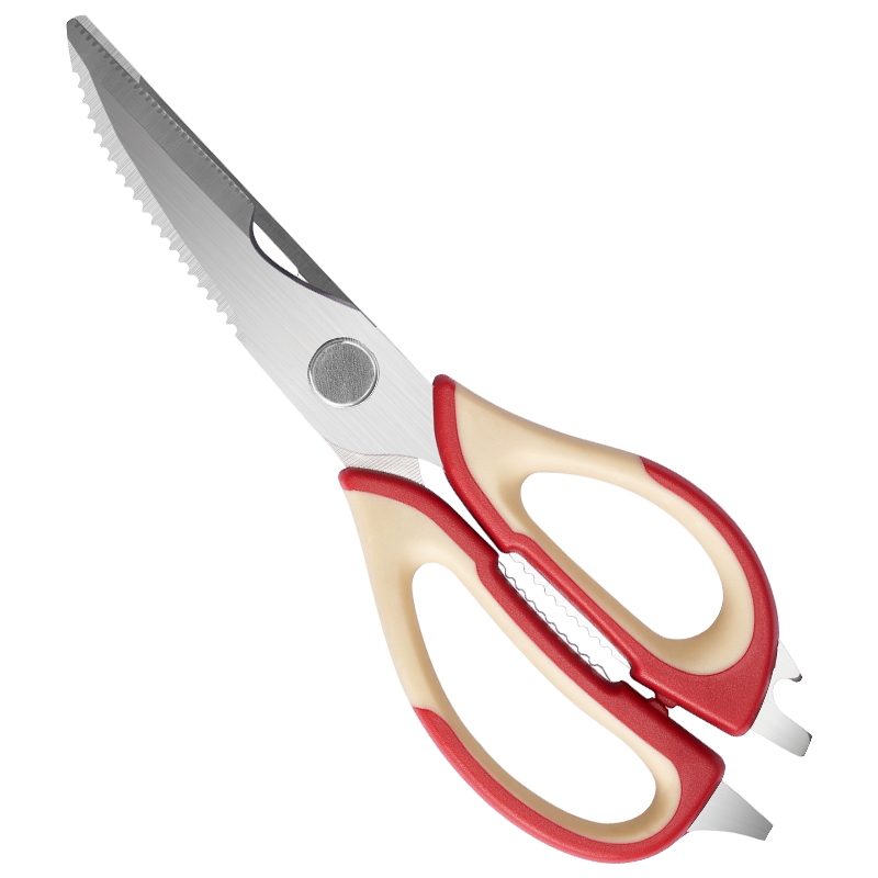 王麻子廚房專用剪刀剪骨刀 家用食物烤肉食品級(jí)多功能不銹鋼雞骨大剪子