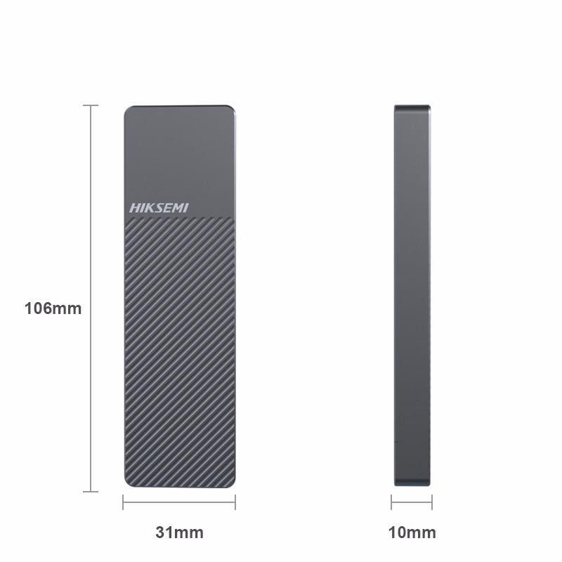 海康威视(HIKVISION) M.2 NVMe/SATA双协议移动硬盘盒合金Type-C3.2接口SSD固态硬盘外置盒笔记本电脑M2盒子