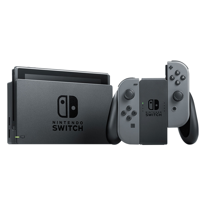 plus会员nintendo任天堂switch长续航日版游戏主机灰色