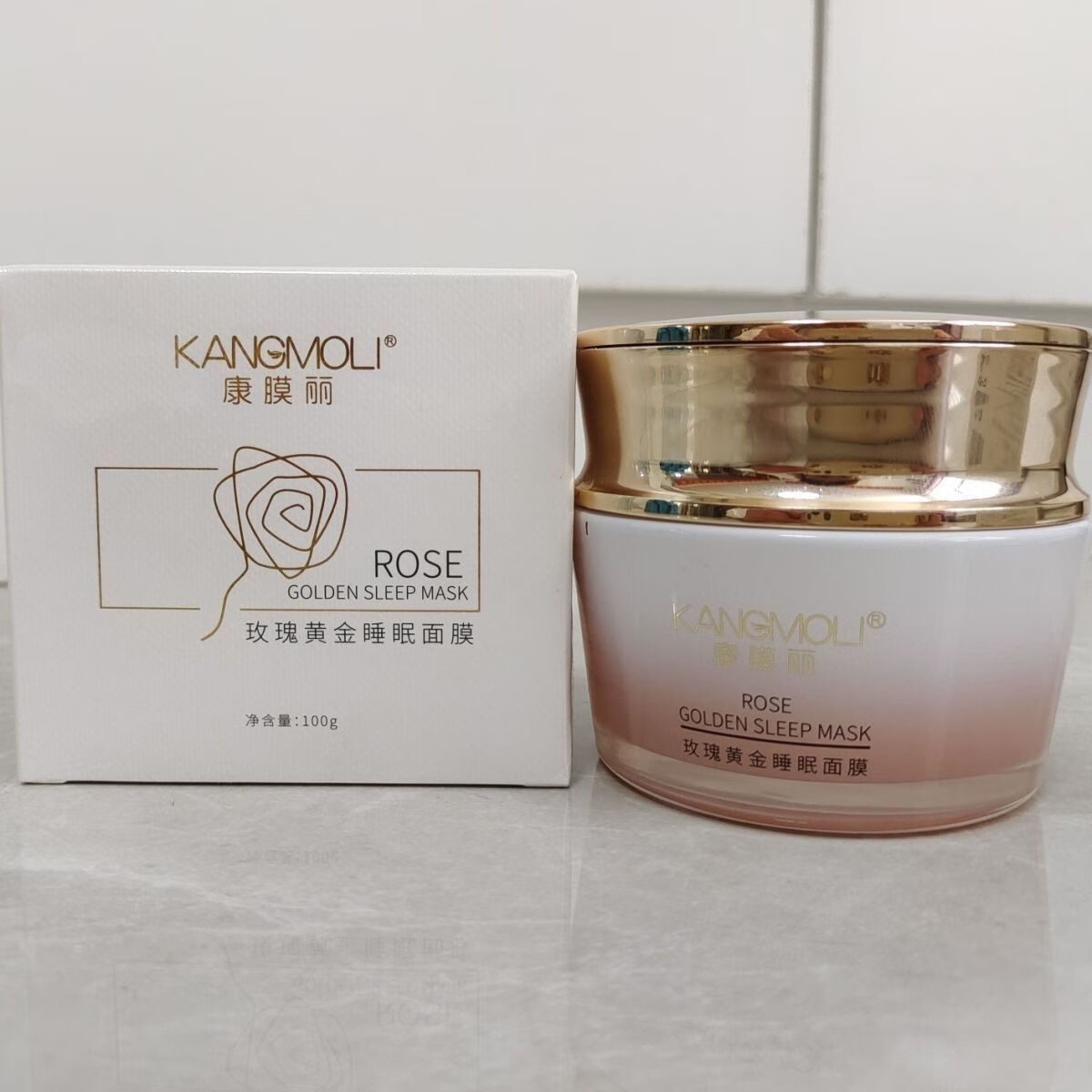 zhio康膜丽玫瑰黄金睡眠面膜 玫瑰黄金睡眠面膜 玫瑰睡眠面膜 康膜丽