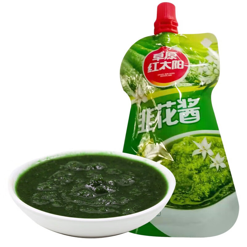 草原红太阳 韭花酱200g 内蒙古特色蘸料  涮羊肉火锅调料 蒜蓉生蚝
