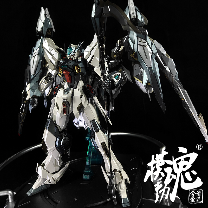 模动魂合金着色零重力1/100 审判 机甲 禁断 原烧配色