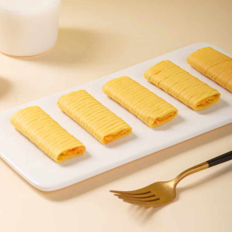 麦米米流心蛋酥整箱咸蛋黄芝士饼干蛋卷糕点点心休闲零食 咸蛋黄味约 250g