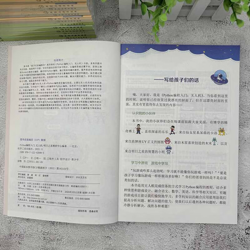 Python 编程入门:无人机(上)趣味数学(下)详情图