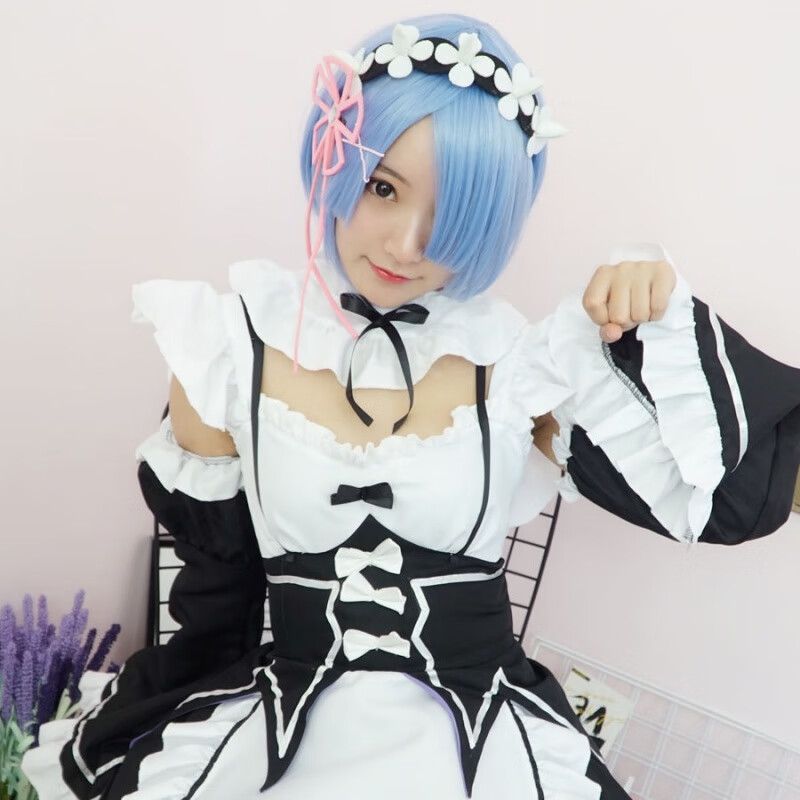 的异世界生活cosplay服装sm制服诱惑角色扮演情趣内衣套装 蕾姆大套餐