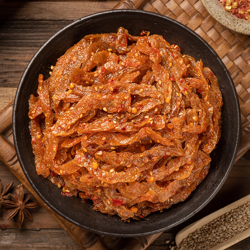 滇初魔芋干长沙湖南特产特产墉城十八子纯即爆辣解馋辣味香辣劲道