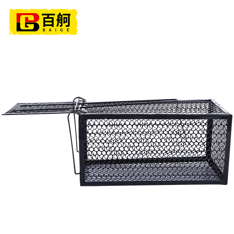 百舸 捕鼠笼老鼠笼捕鼠夹 铁质老鼠诱捕器捕鼠神器