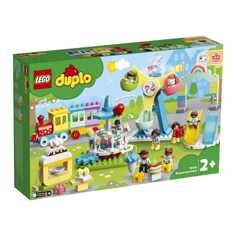乐高(lego)lego 10956 乐高积木玩具 duplo 得宝大颗粒 马卡龙主题游
