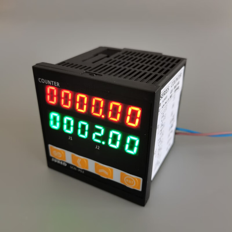 数显高精度滚轮式电子感应测长度报警工业机械自动记米器 单个计米表