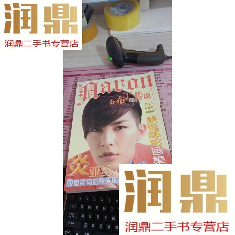 【二手九成新】美炎绝伦画集(炎布丁的传说)【炎亚纶写真集】