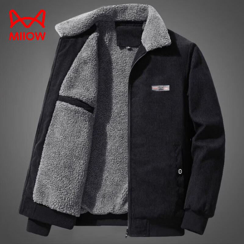 ���ڲ�����è�ˣ�MiiOW����о��������ʿ�������޼Ӻ�ů����2024�ﶬ�¿���������޼п� JK2202��ɫ�����ޡ� 4XL