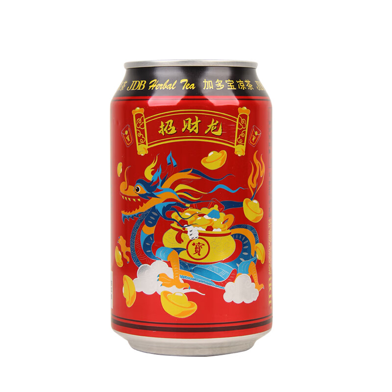 加多宝凉茶植物饮料 茶饮料 310ml 24罐 1箱