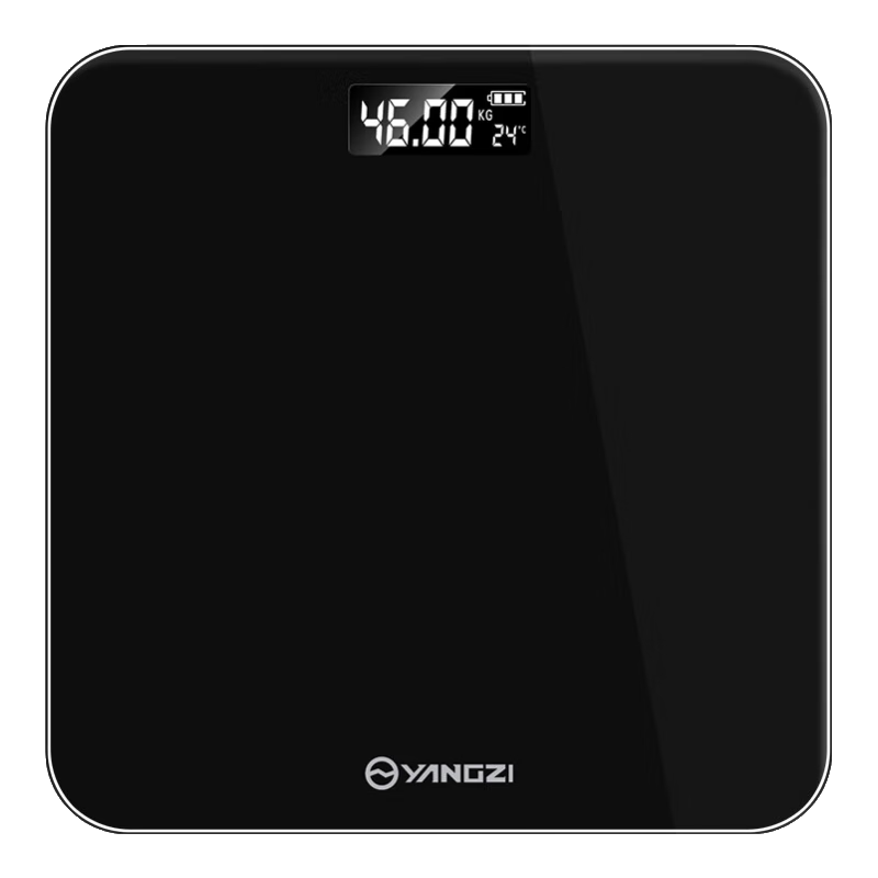 百亿补贴:扬子电子秤 体重秤 充电款人体秤称重精准减肥专用高精度智能人体健身运动健康落地称重小型家用 曜石黑/精准体重秤25.3元