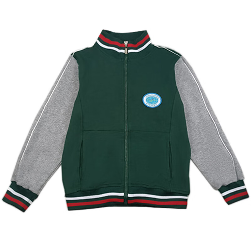 勤度广州市小学生校服冬装套装新英才校服拉链衫秋冬季明珠校服612岁