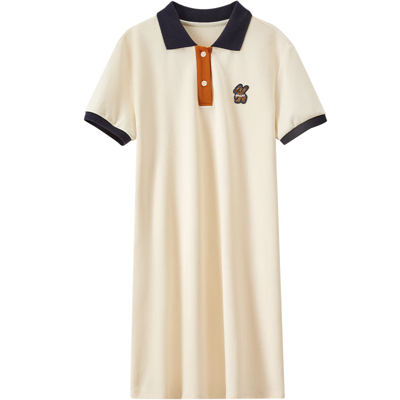 �ж����� ��ʽ���ŷ�С�ܴ���POLO����ȹ ��ɫ M