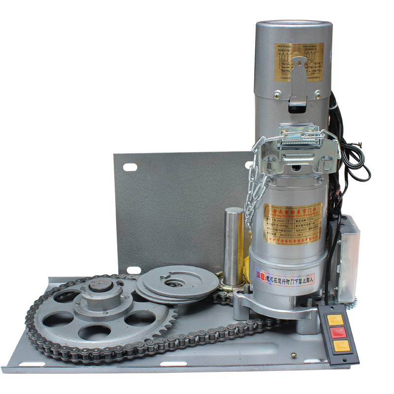 金尚11年老店卷闸门自动卷帘门全套电动车库门电机遥控电动开门机