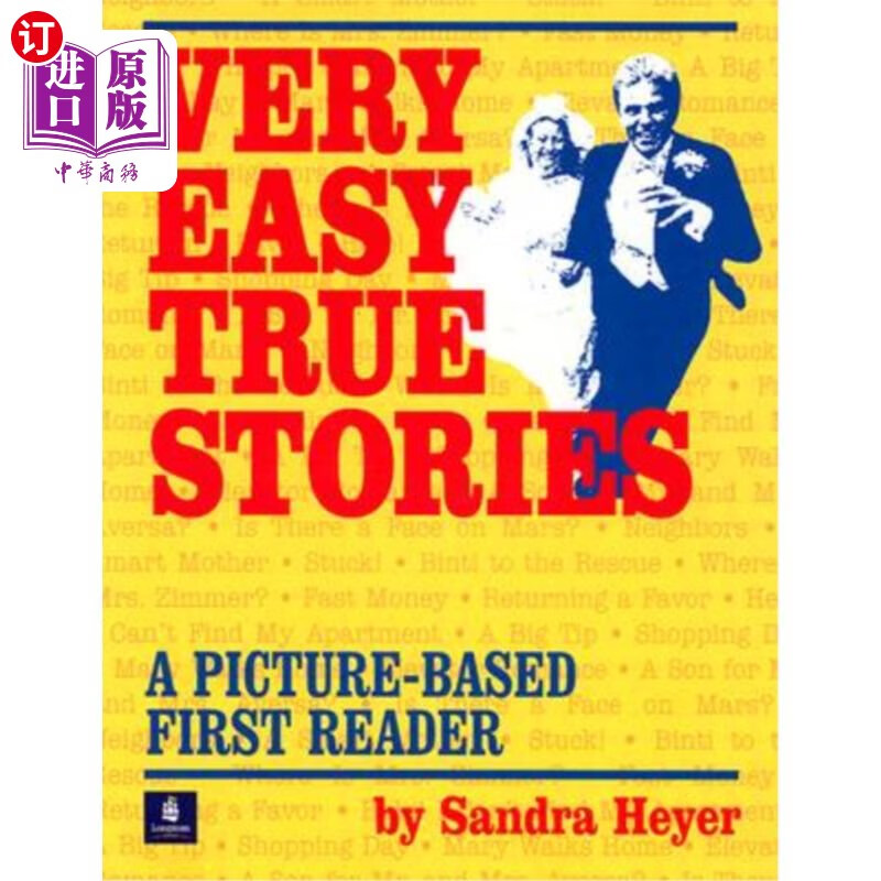 海外直订very easy true stories: a picture-based first reader