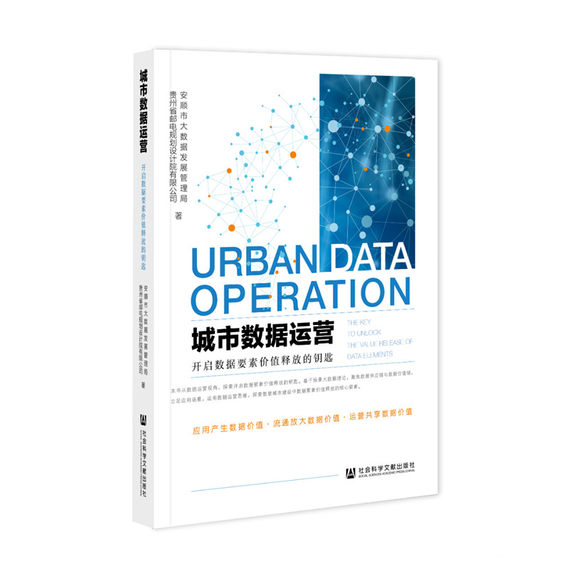城市数据运营：开启数据要素价值释放的钥匙 社会科学文献出版社