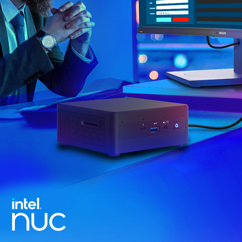 英特尔（Intel）猎豹峡谷NUC11PAKi5 11代酷睿cpu处理器i3 i5 i7迷你主机电脑 准系统（无内存和硬盘） NUC11PAHi3 猎豹峡谷 厚款
