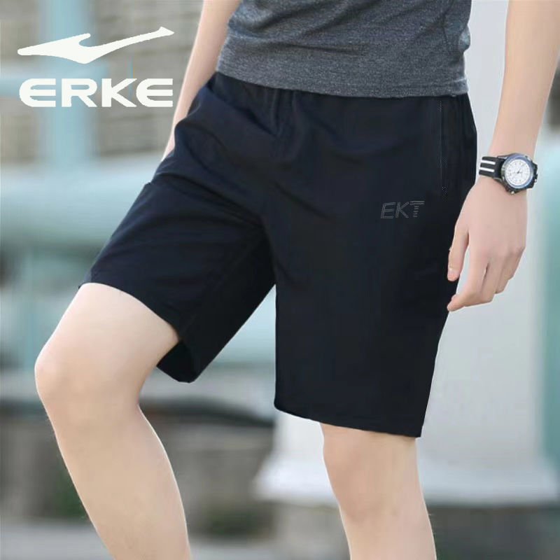 针织五分运动裤男红星夏季薄款透气短裤男学生棉质