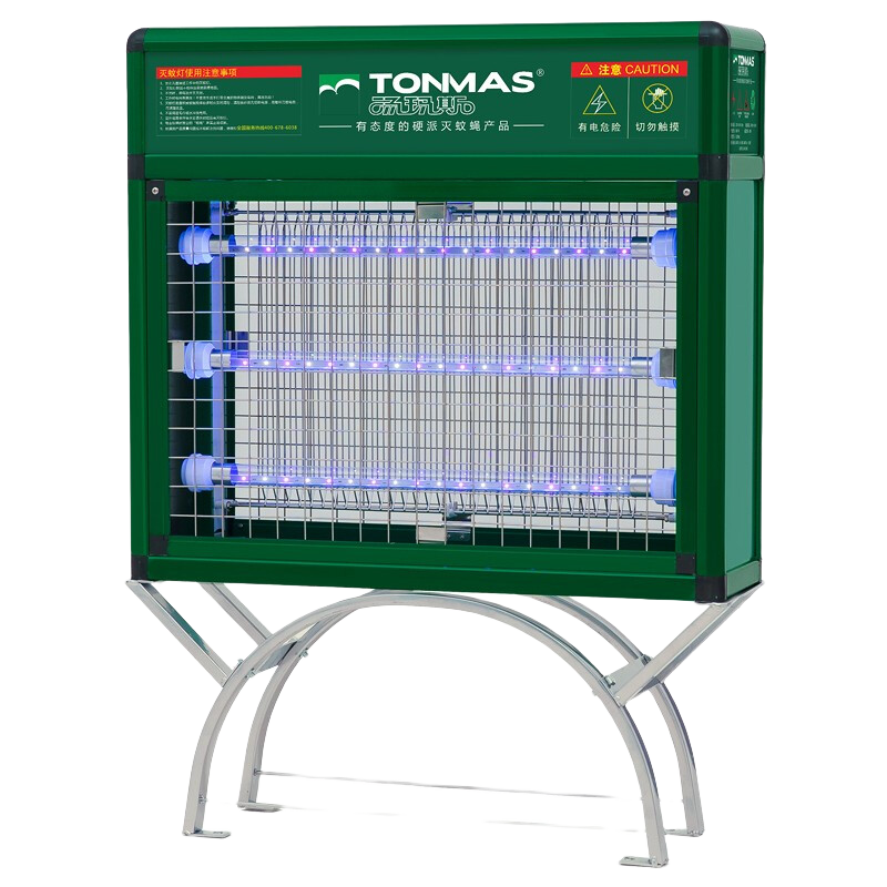湯瑪斯（TONMAS） 戶外LED滅蚊燈室外滅蚊器電蚊器別墅殺蟲燈花園庭院滅蠅燈防水 TMS-901-LED增強(qiáng)升級(jí)版定制綠色