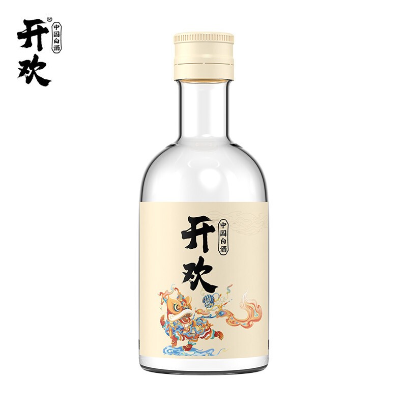 开欢42度白酒 浓香型50ml 口感棉柔纯粮酿造