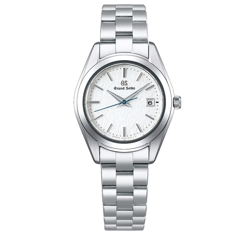 冠蓝狮(grand seiko)日本原装手表【破圈之作】gs信州雪系列白雪花小