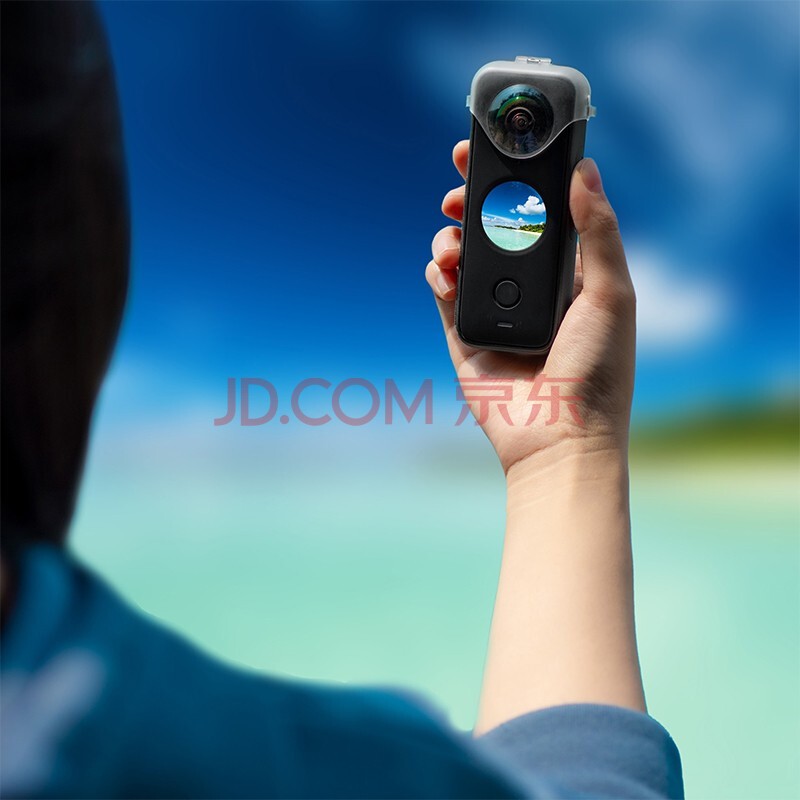 STARTRC适用于insta360 one x 2硅胶套360全景相机透明镜硅胶保护壳镜头配件 Insta360 one x2 镜头保护盖