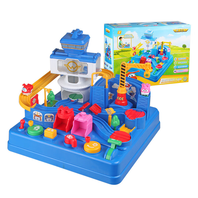 飞侠儿童玩具场景系列玩具儿童礼物 720801国际机场闯关大冒险