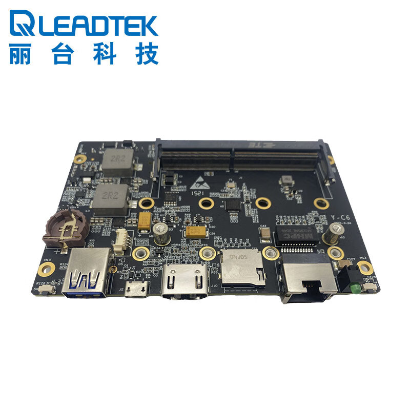 丽台（LEADTEK）NVIDIA Jetson Nano、TX2 NX、Xavier核心模块专用底板工业级载板Y-C6