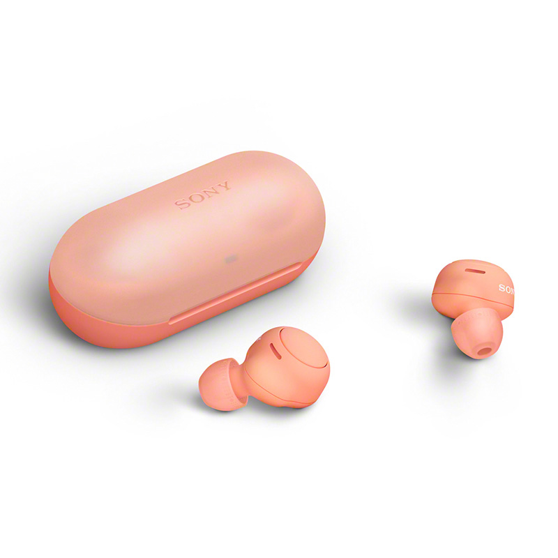 索尼（SONY）WF-C500 真无线蓝牙耳机 IPX4 防水防汗 珊瑚橙